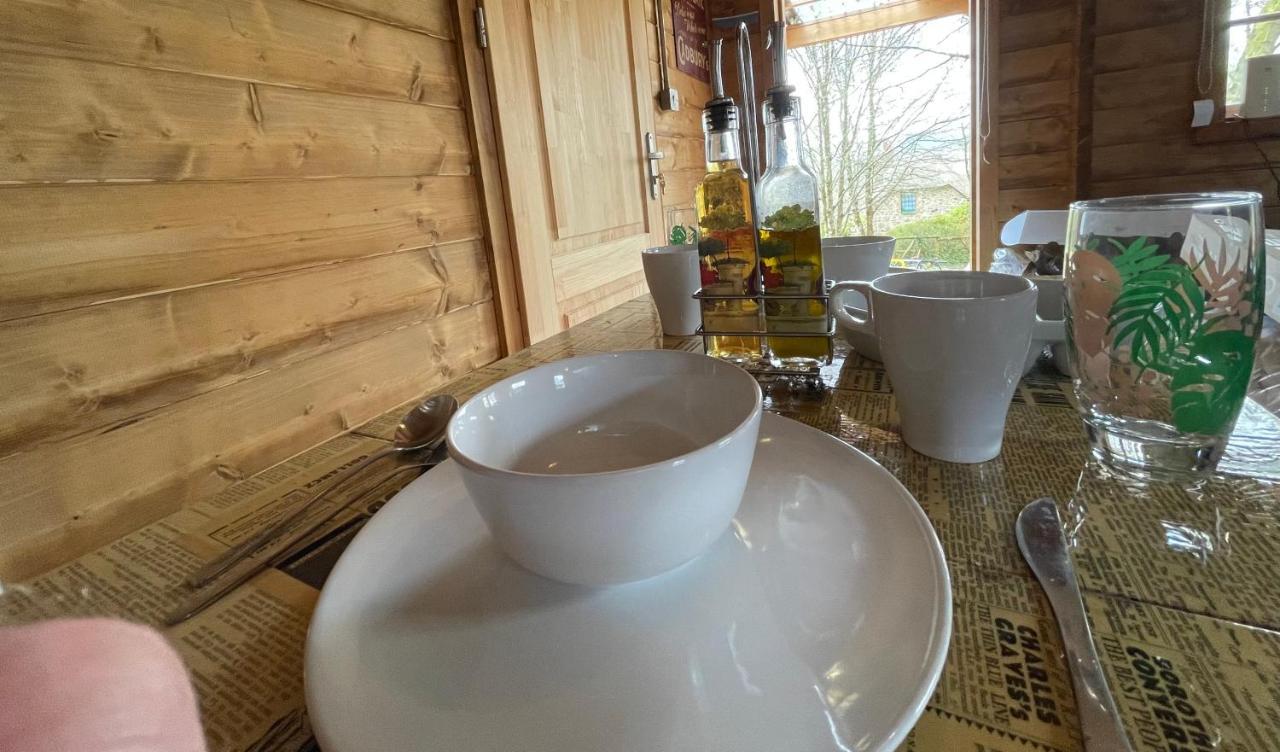 Retro Private Lodge With Hot Tub Nr Dartmoor Newton Abbot Exterior photo