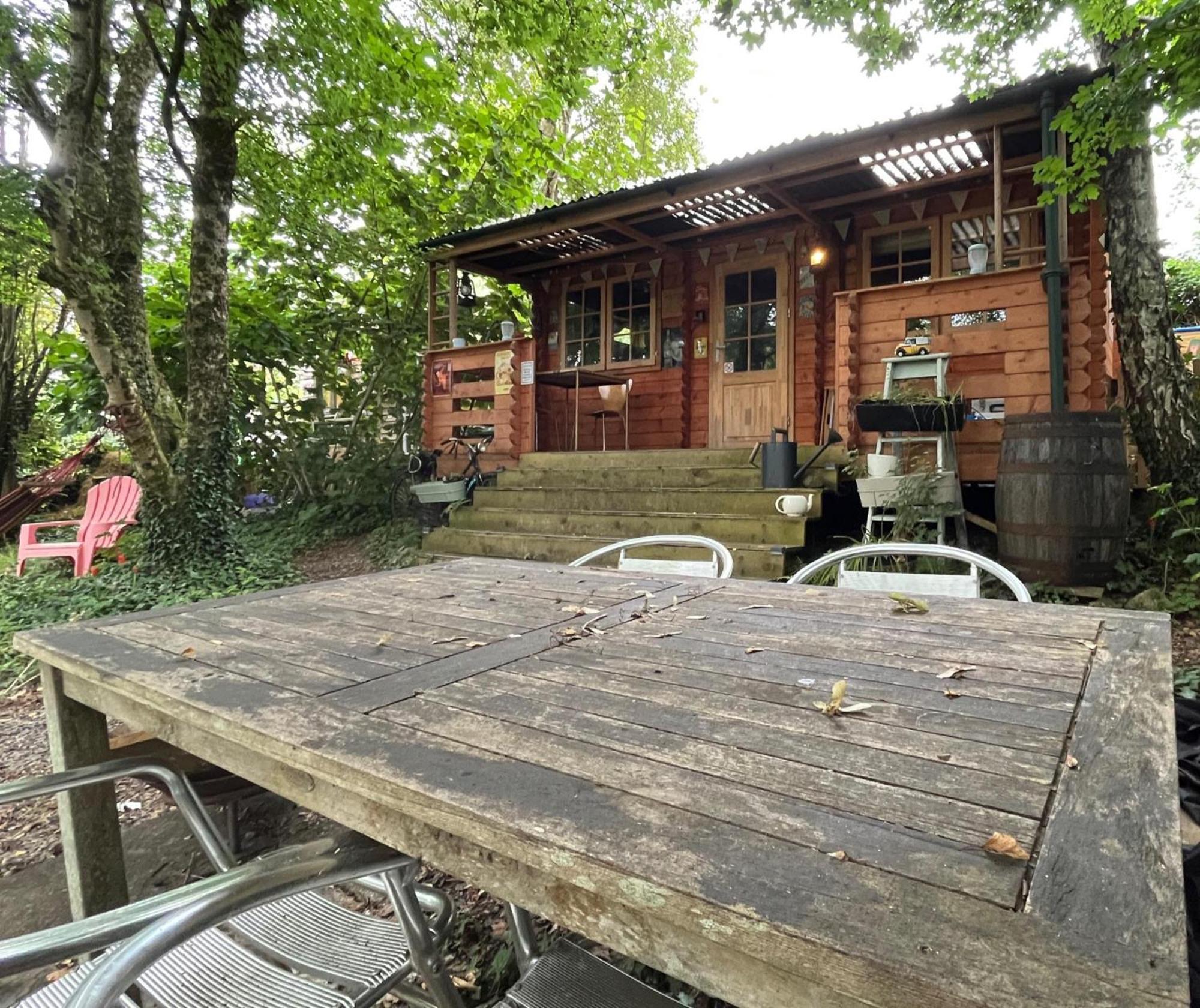 Retro Private Lodge With Hot Tub Nr Dartmoor Newton Abbot Exterior photo